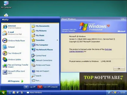 Windows xp professional software free download full version