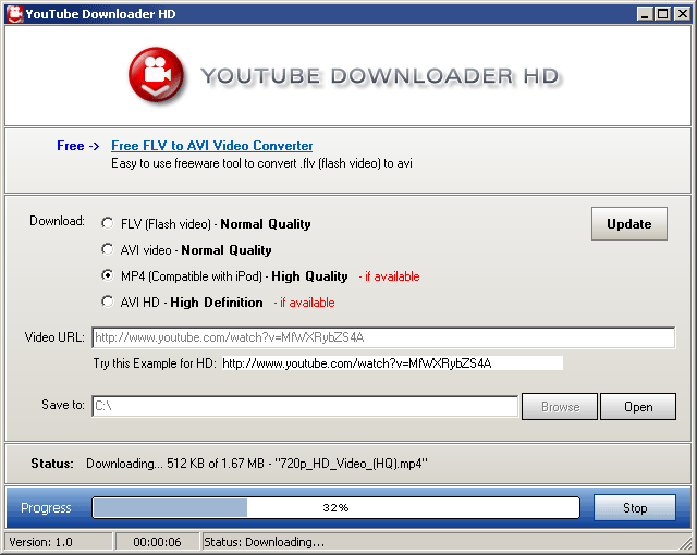 Youtube downloader setup free download for windows 7