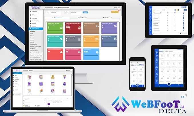 WeBFooT Delta OS: POS Billing Software Free Download