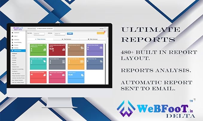 WeBFooT Delta OS: POS Billing Software Free Download