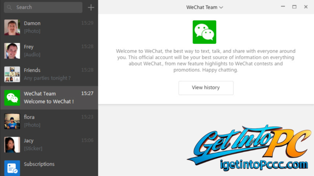 Wechat setup download for pc