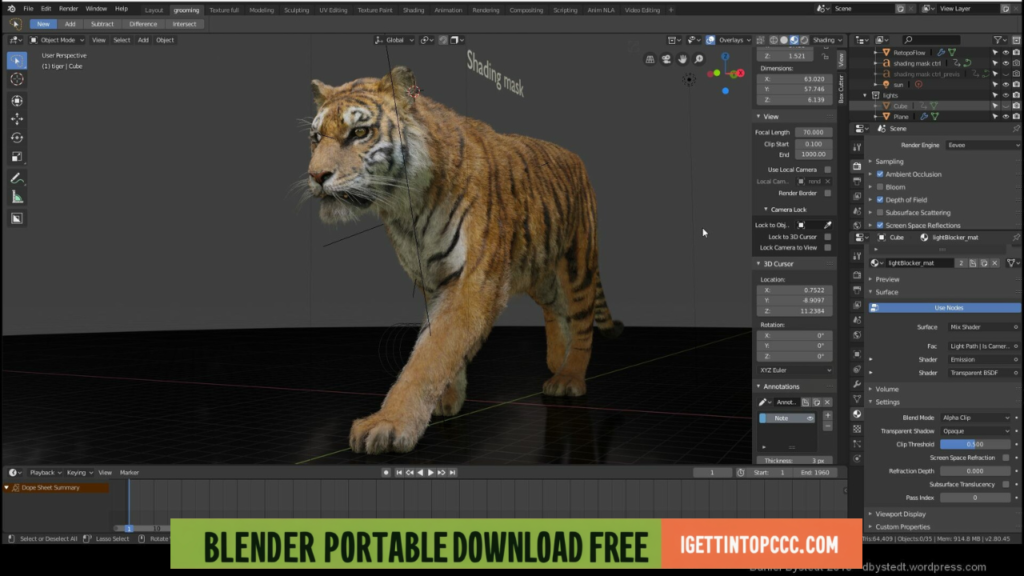 Blender Portable Download Free 