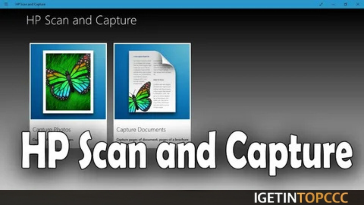 Hp scan and capture software download