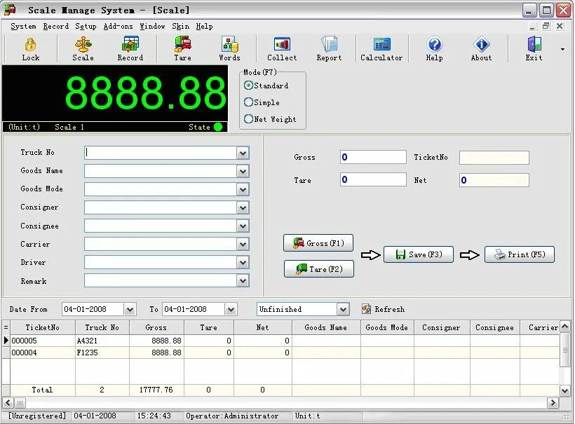 Weight scale software free download