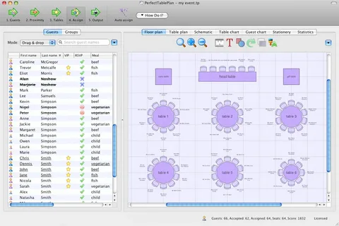 Seating chart software Free Download